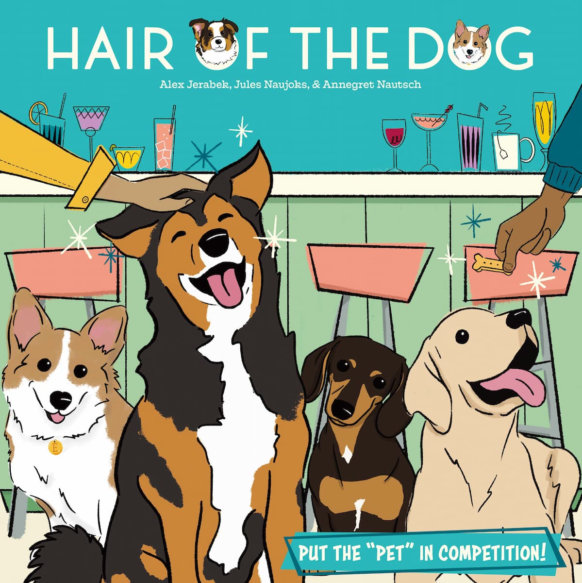 Hair of the Dog the board game was manufactured by Boda Games Manufacturing.