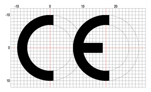 ce logo board game