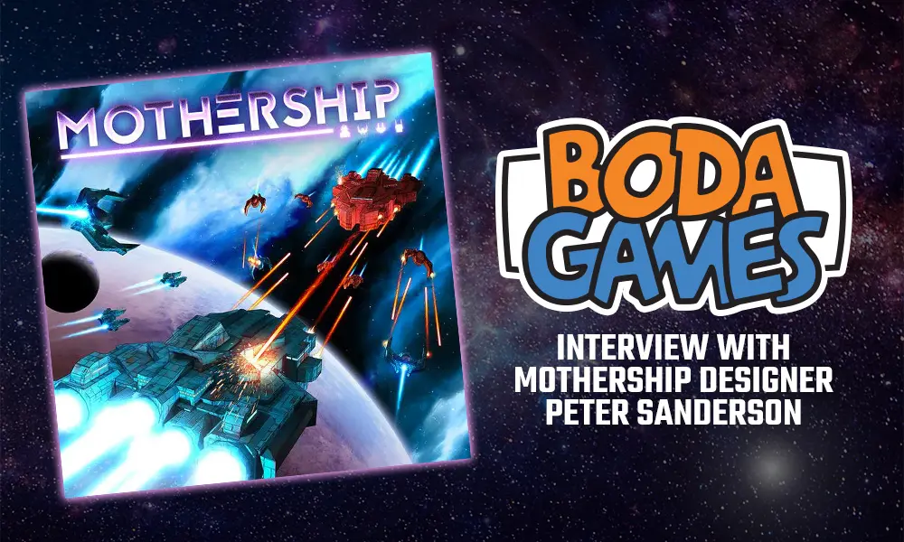 Interview with Mothership designer Peter Sanderson