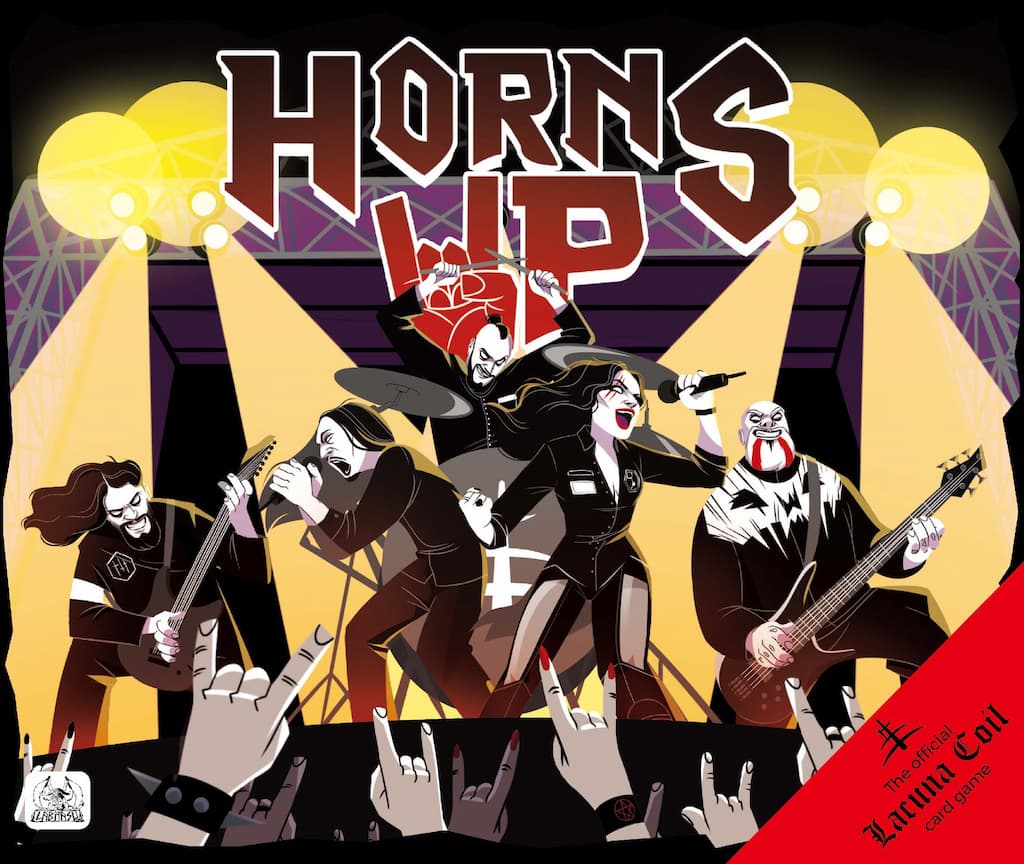 Horns Up! manufacturing by Boda Games Manufacturing.