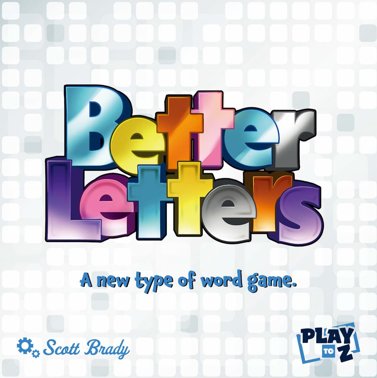 Better Letters the board game was published by Play to Z and the board game manufacturer was Boda Games Manufacturing.