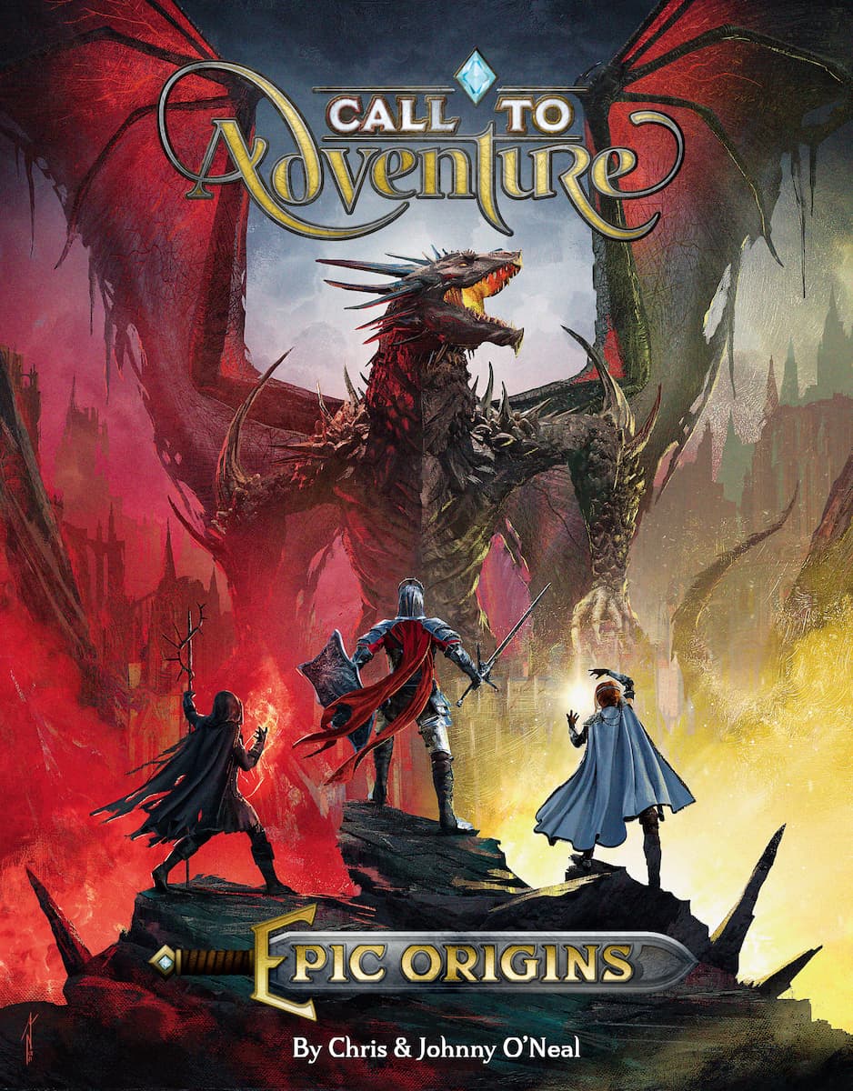 Call to Adventure: Epic Origins the board game was published by Brotherwise Games and the board game manufacturer was Boda Games Manufacturing.