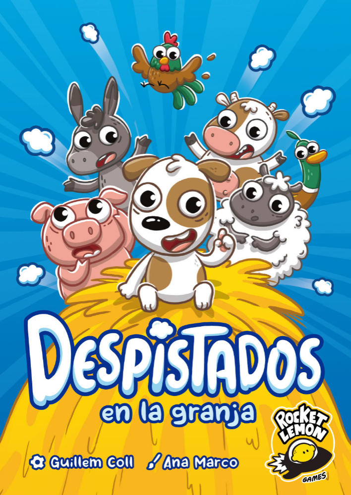 Despistados en la granja the board game was published by Rocket Lemon Games and the board game manufacturer was Boda Games Manufacturing