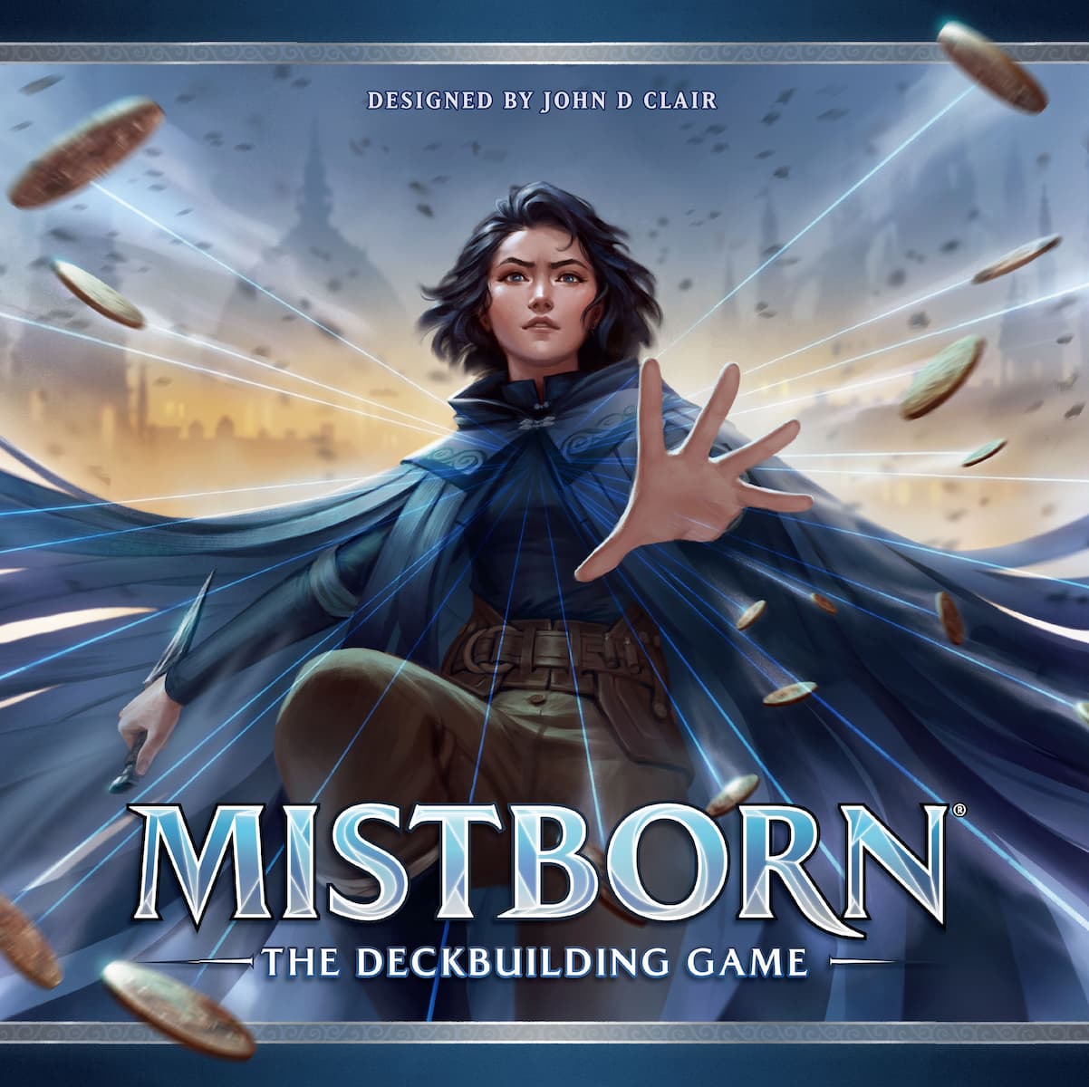 Mistborn: The Deckbuilding Game was published by Brotherwise Games and the board game manufacturer was Boda Games Manufacturing.