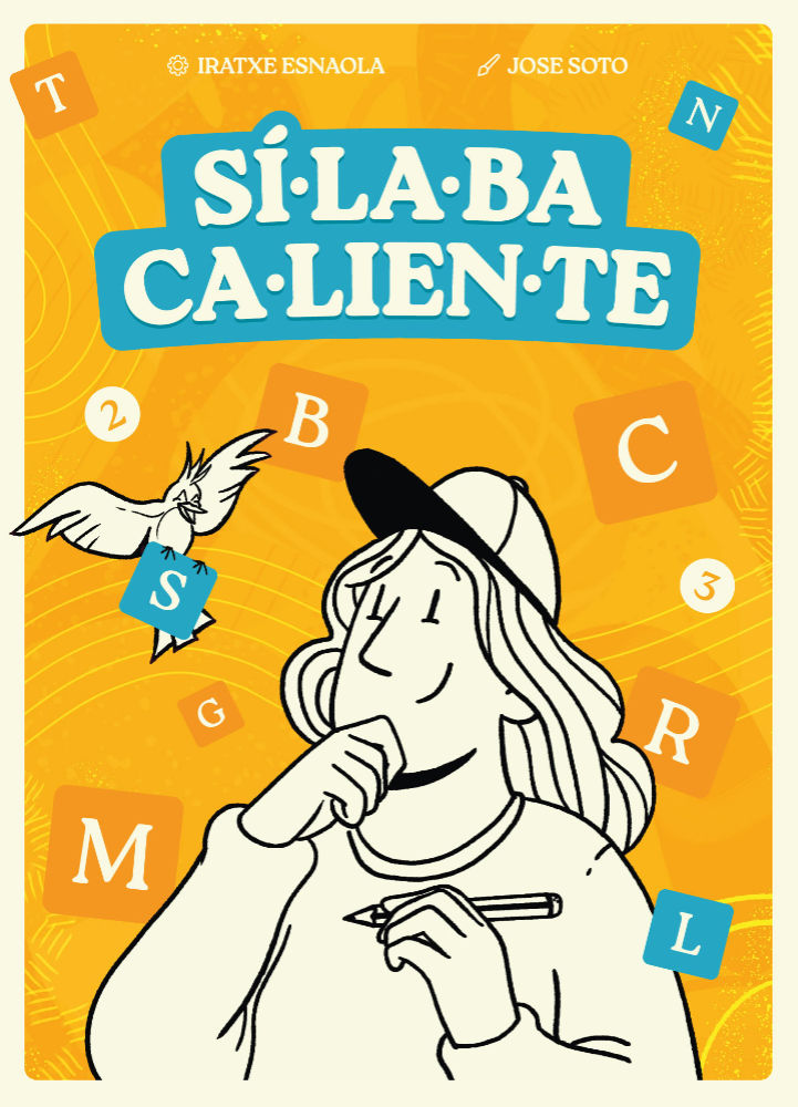 Silaba Caliente the board game was published by Iratxe Esnaola and the board game manufacturer was Boda Games Manufacturing