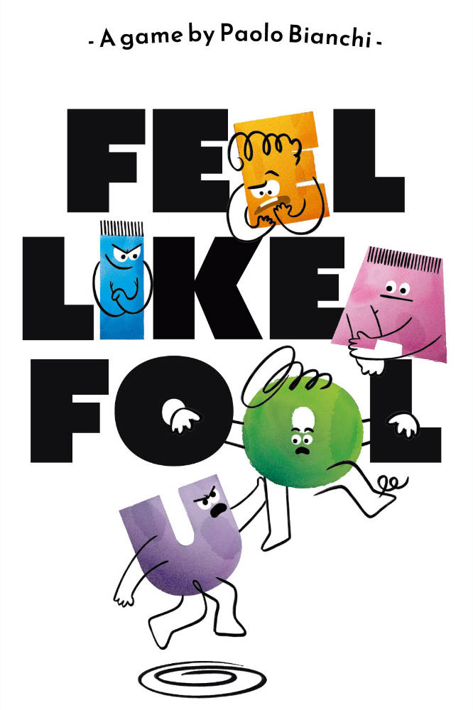 Feel like a Fool the board game was published by Cranio Creations and the board game manufacturer was Boda Games Manufacturing.