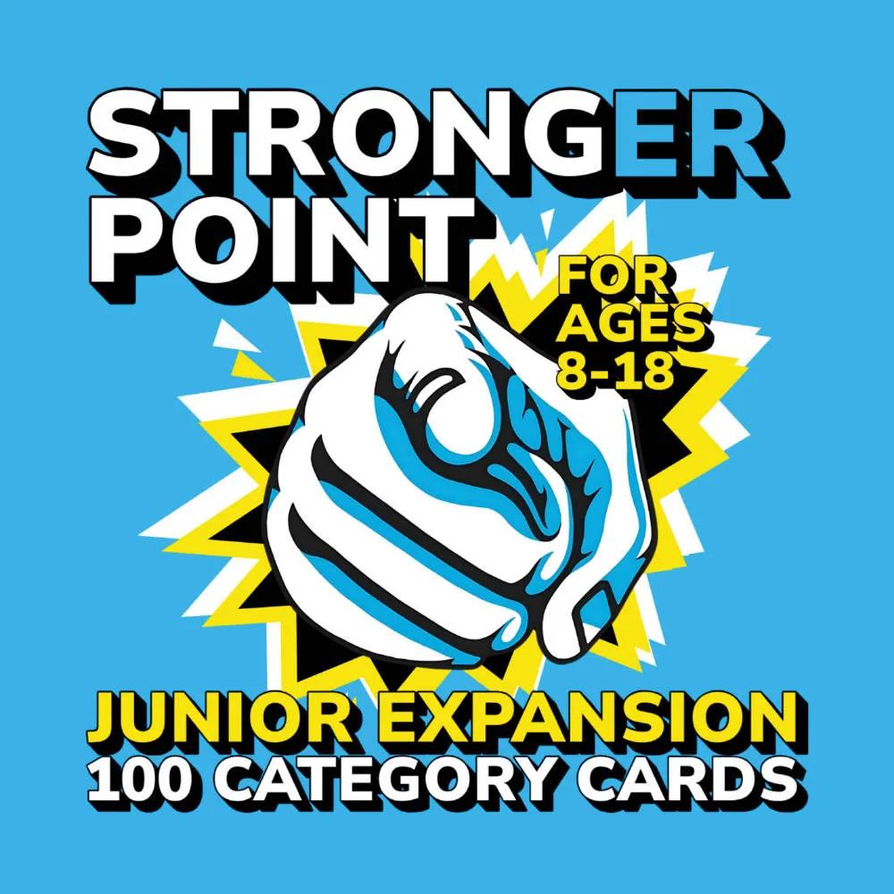 Stronger Point: Junior Expansion the board game was published by Strong Point Games Ltd and the board game manufacturer was Boda Games Manufacturing.