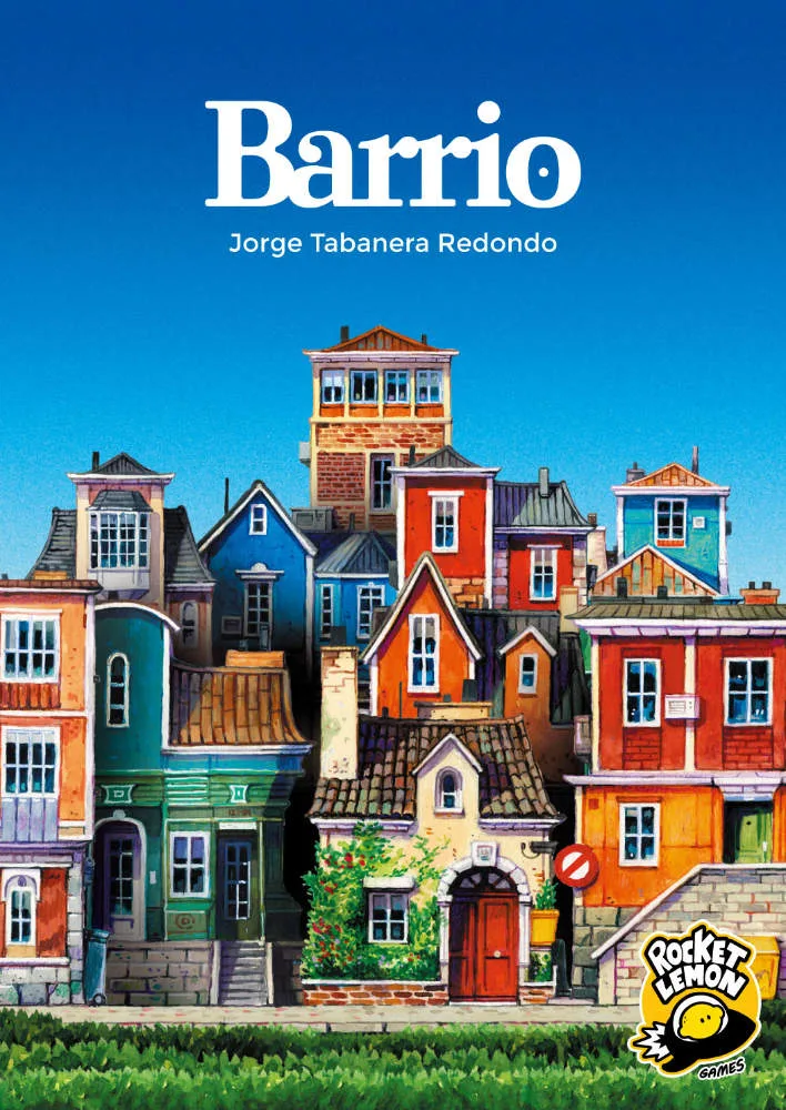 Barrio the board game was published by Rocket Lemon Games and the board game manufacturer was Boda Games Manufacturing.