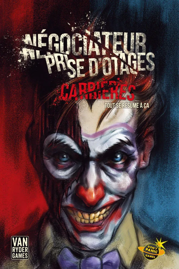 Hostage Negotiator: Career the board game was published by Van Ryder Games and the board game manufacturer was Boda Games Manufacturing.
