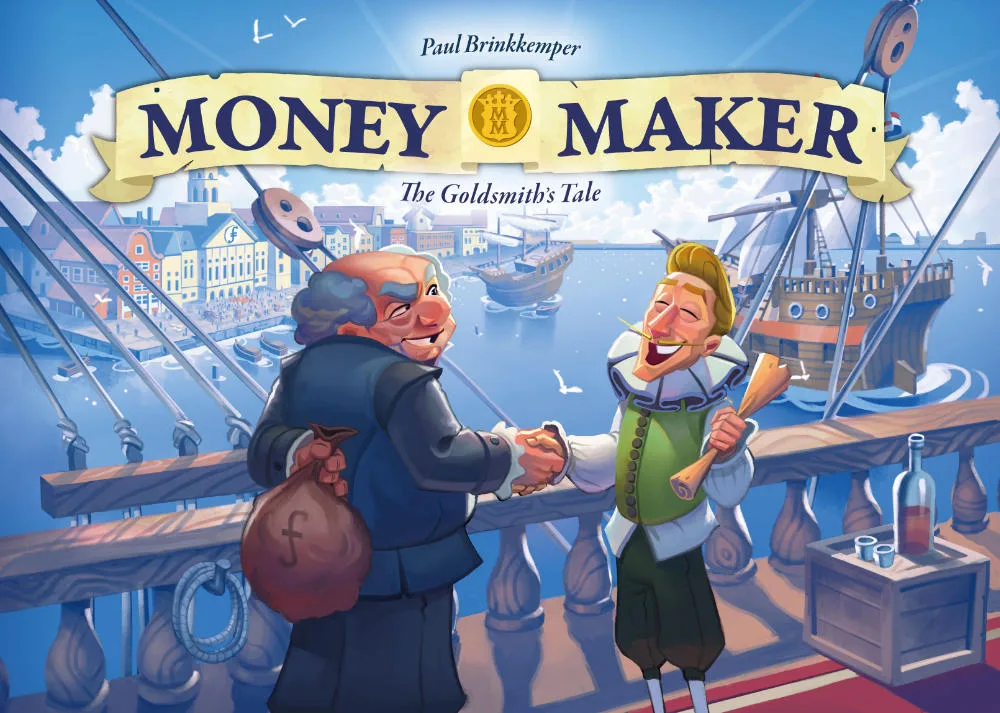 Money Maker the board game was published by Money Maker and the board game manufacturer was Boda Games Manufacturing.