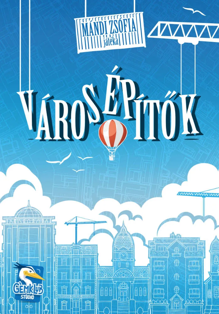 Városépítők the board game was published by Gémklub and the board game manufacturer was Boda Games Manufacturing.