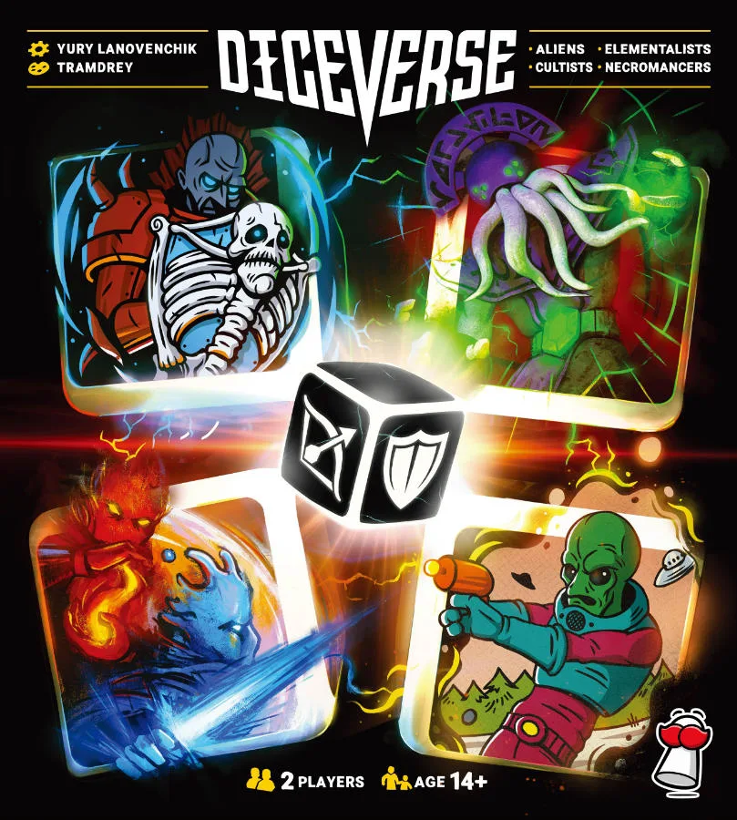 Diceverse the board game was published by Shvili.Games and the board game manufacturer was Boda Games Manufacturing.