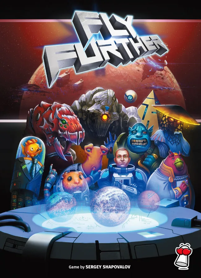Fly Further the board game was published by Shvili.Games and the board game manufacturer was Boda Games Manufacturing.