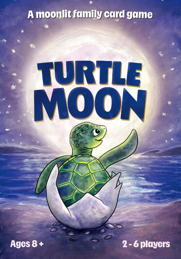 Turtle Moon the board game was published by Gumnut Trails and the board game manufacturer was Boda Games Manufacturing